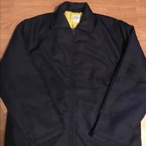 Navy Work Jacket (Crispy)
